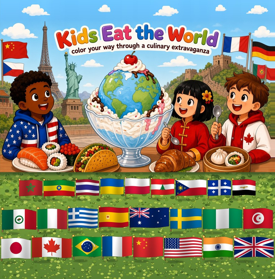 Front cover of Kids Eat the World